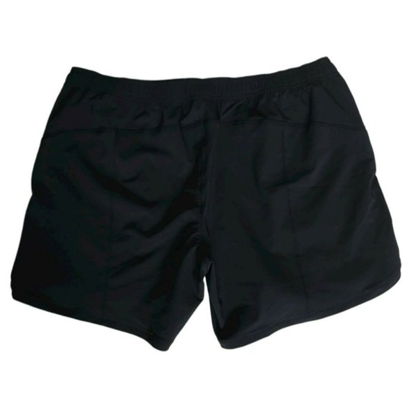 Lands' End Sport Women's Athletic Workout Sports Running Shorts Navy Blue Sz 12 - Picture 3 of 10